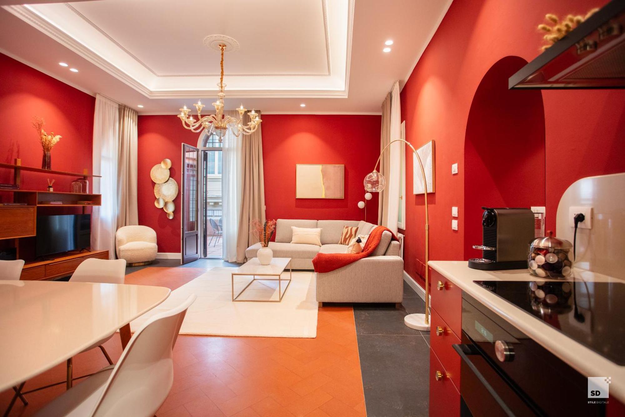 Апартаменты Marchesana Luxury Болонья Экстерьер фото