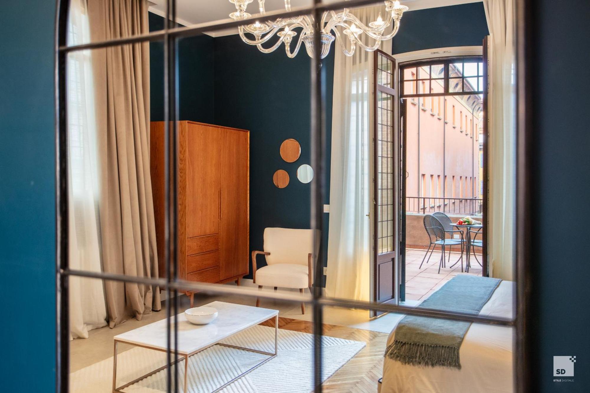 Апартаменты Marchesana Luxury Болонья Экстерьер фото